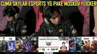 MOSKOV SKYLAR KERASUKAN BANG XINNN !! BARBAR BANGET GILAK !! RRQ HOSHI VS DEWA UNITED ESPORTS GAME 1