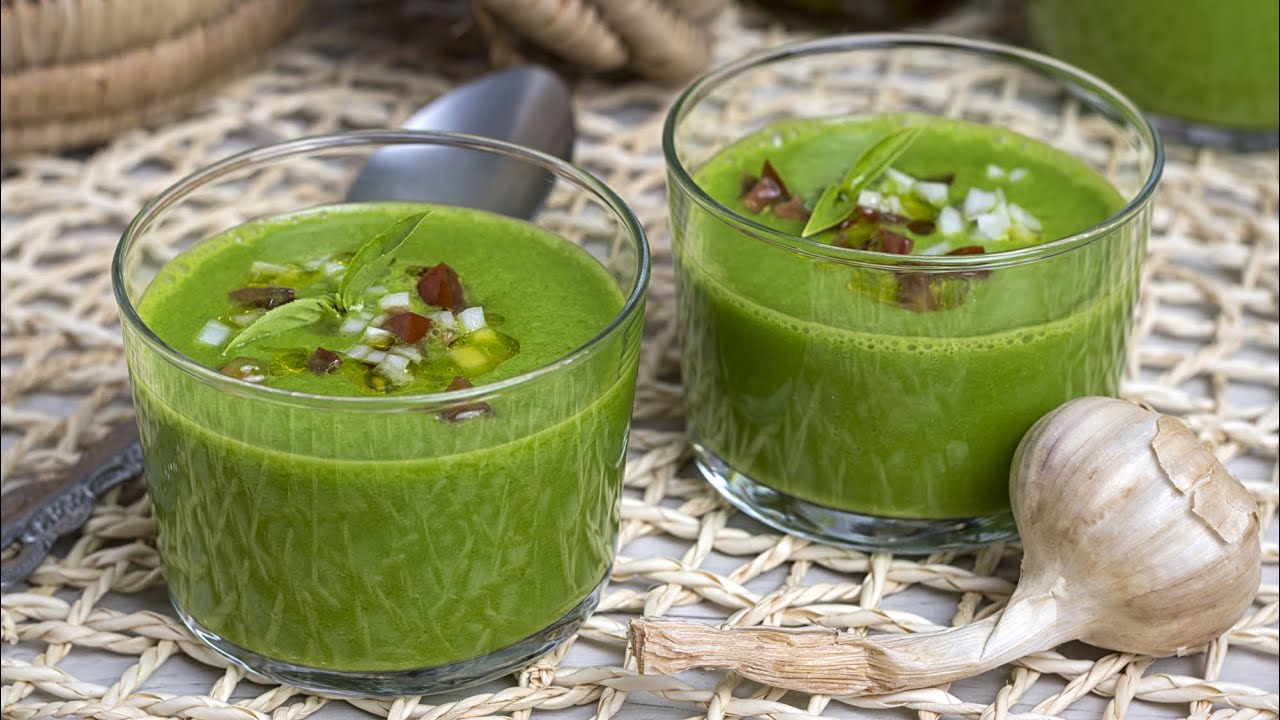 Gazpacho VERDE ¡Nutritivo y Delicioso!