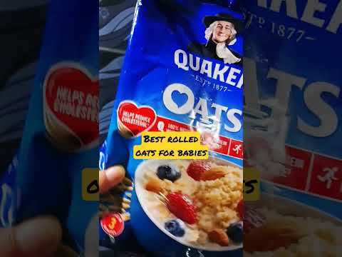 Video: Er quaker oats rullet havre?