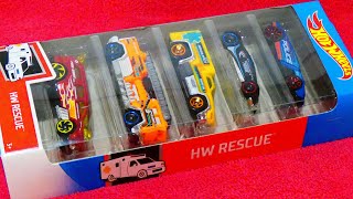 2020 Hot Wheels RESCUE 5 Pack