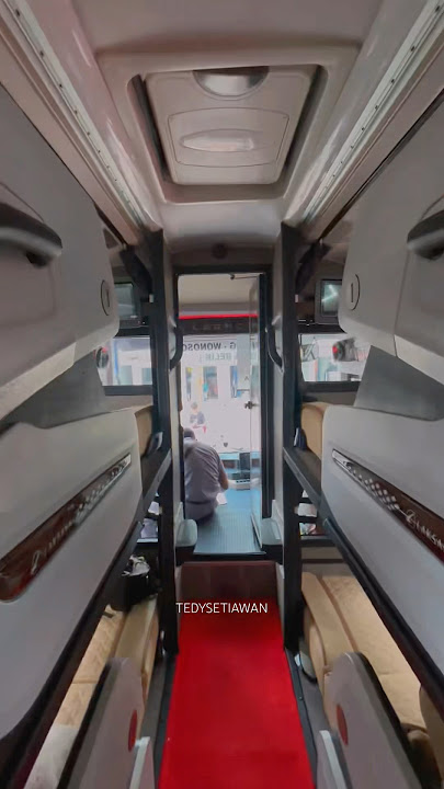 Bus terbaru nya sinarjaya suites class tujuan jakarta wonosobo