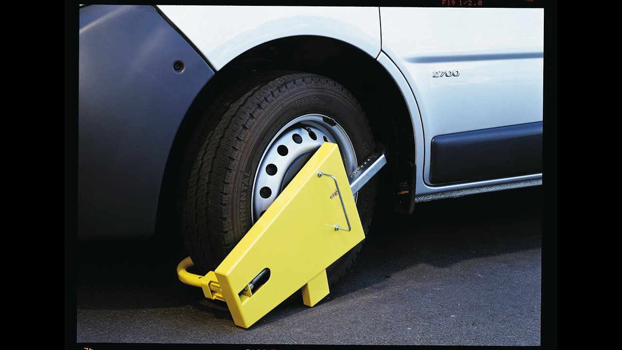 Montage sur roue de l'antivol - A068CCLPRO2