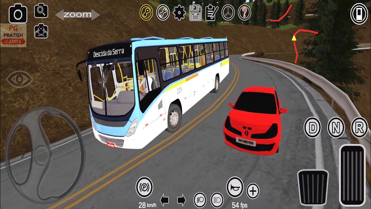 Solaris Urbino 18 Mountain Road Drive  Proton Bus Simulator Urbano Android  Gameplay 