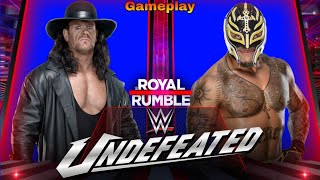 Undertaker Vs Rey Mysterio Wwe Undefeated Royal Rumble 2022