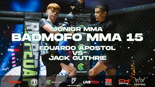 Bmf 15 Eduardo Apostol Vs Jack Guthrie Junior Mma