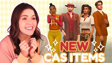 NEW CAS ITEMS!! 👗 Full Create-A-Sim Overview & Sim Creation with the Sims 4 Businesses and Hobbies