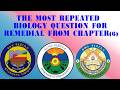 REMEDIAL BIOLOGY FROM CHAPTER SIX / THE MOST REPEATED BIOLOGY EXAM FROM CHAPTER SIX