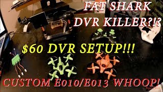 Eachine Vr006 With Eachine Pro Dvr Mod Custom Eachine E010E013 Whoop