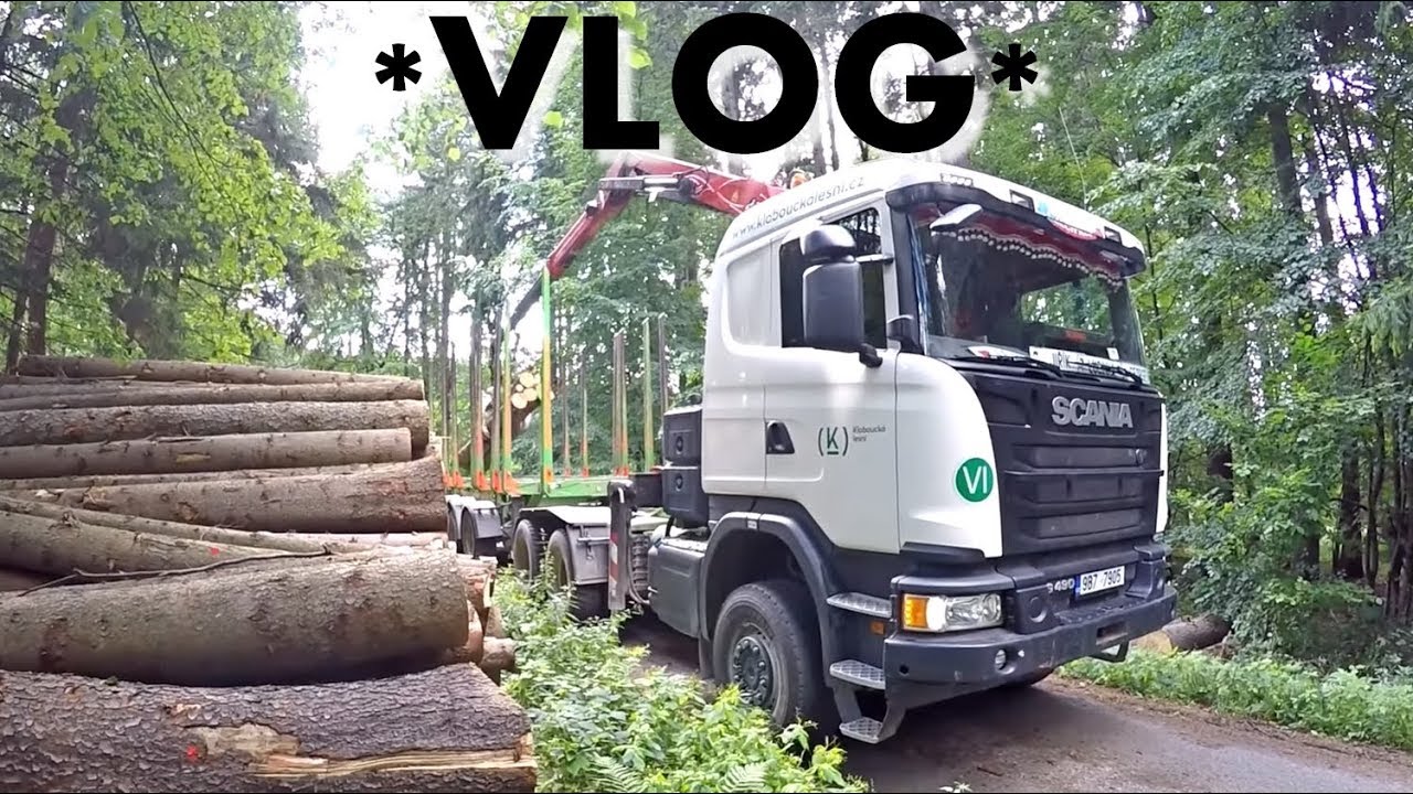 *Holbra VLOG* #33 S kladovkou v lese -  Scania G490