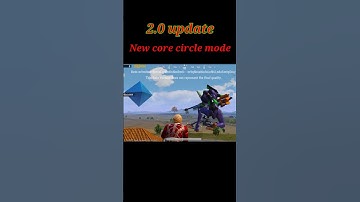 Bgmi & pubg new core circle mode | 2.0 update..#shorts #pubgmobile #bgmi #youtubeshorts #update