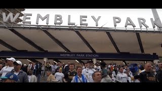 Walking To Wembley Stadium - B.Dortmund & R.Madrid Fans Arrive For Champions League Final 2024