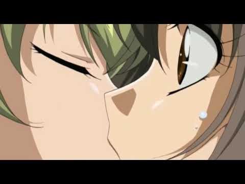 Anime Yuri kiss