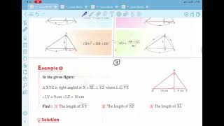 Prep 2 unit 3 lesson 4 perpendicular projections and Euclid’s theorem 
