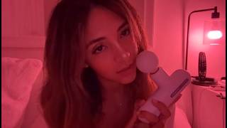 Massage Gun In Bed Session for Self Care Sunday 💤