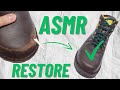 ASMR Revive Your Scuffed Hiking Boots Soothing Brushing Sounds DIY Easy | Jim Green