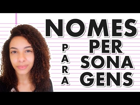 Vídeo: Como Nomear Uma Garota Em Janeiro De