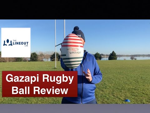 Gazapi GM Rugby Ball Review by The Lineout Lab