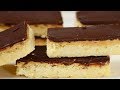 Millionaire Shortbread Bars Recipe Demonstration - Joyofbaking.com