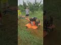 Customer feedback video-4WD orchard micro tiller