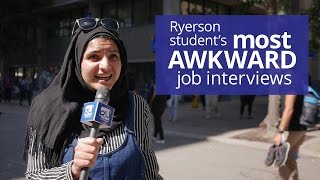 Awkward Interview Experiences // RU Student Life
