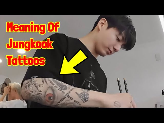 Why did Jungkook change/cover some of his tattoos? - Quora