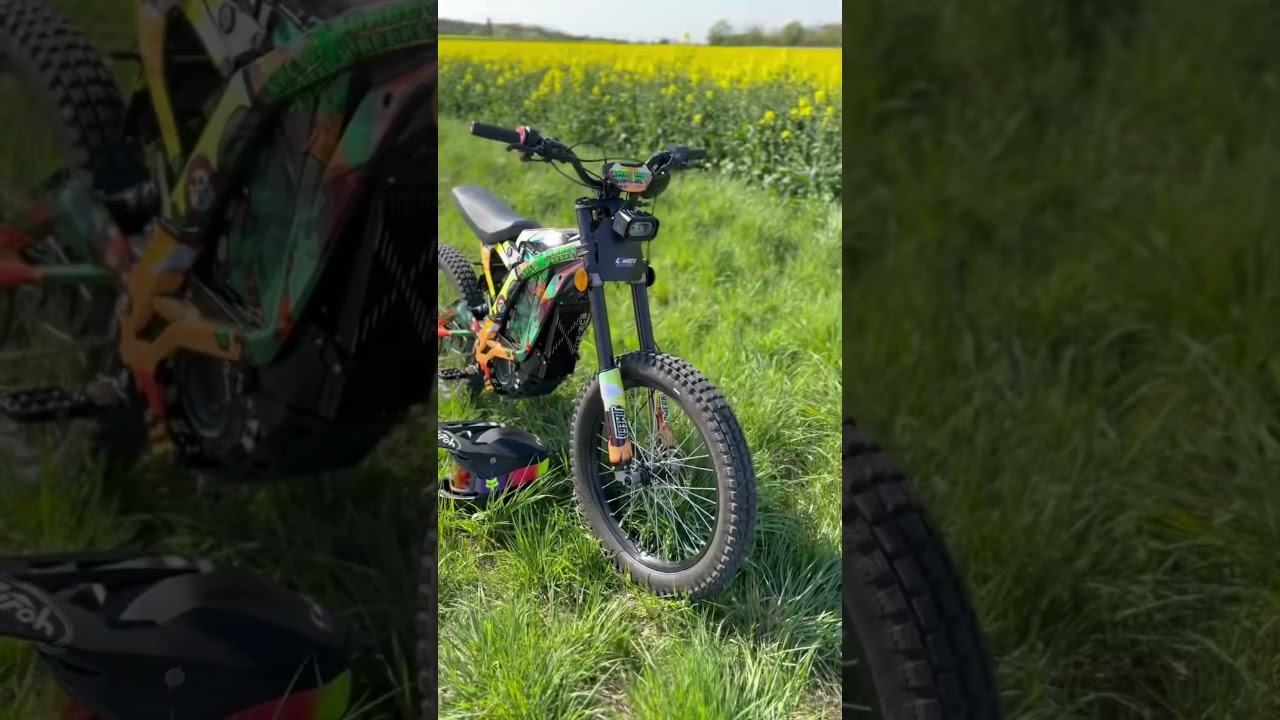 Cactus Cowboy themed Surron Lightbee. The street legal version. Upgrade parts from emoto-parts.eu