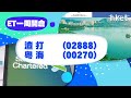 【ET一周開倉】渣打集團（02888）、粵海（00270）