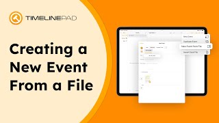 Creating A New Event From A File