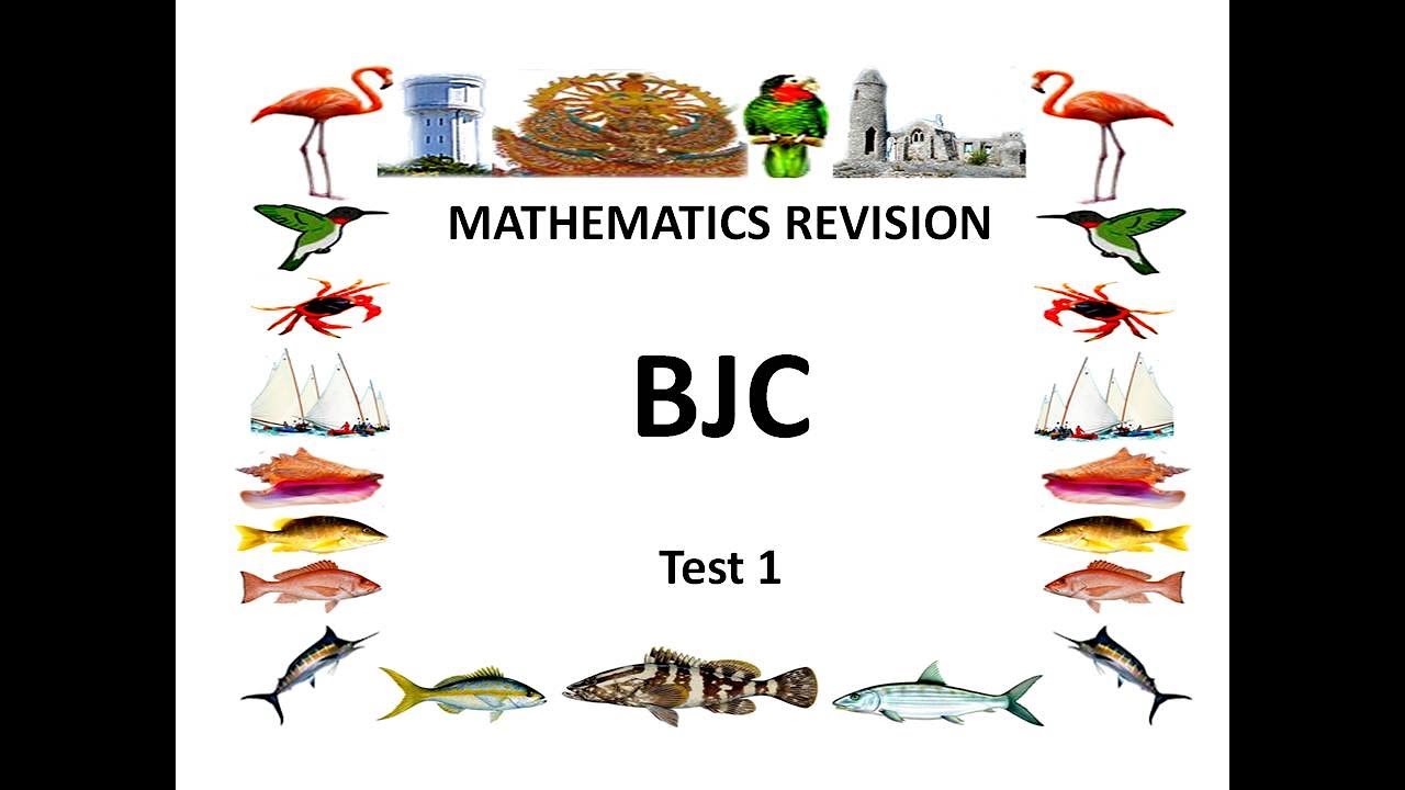 BJC Revision Test 1 - YouTube