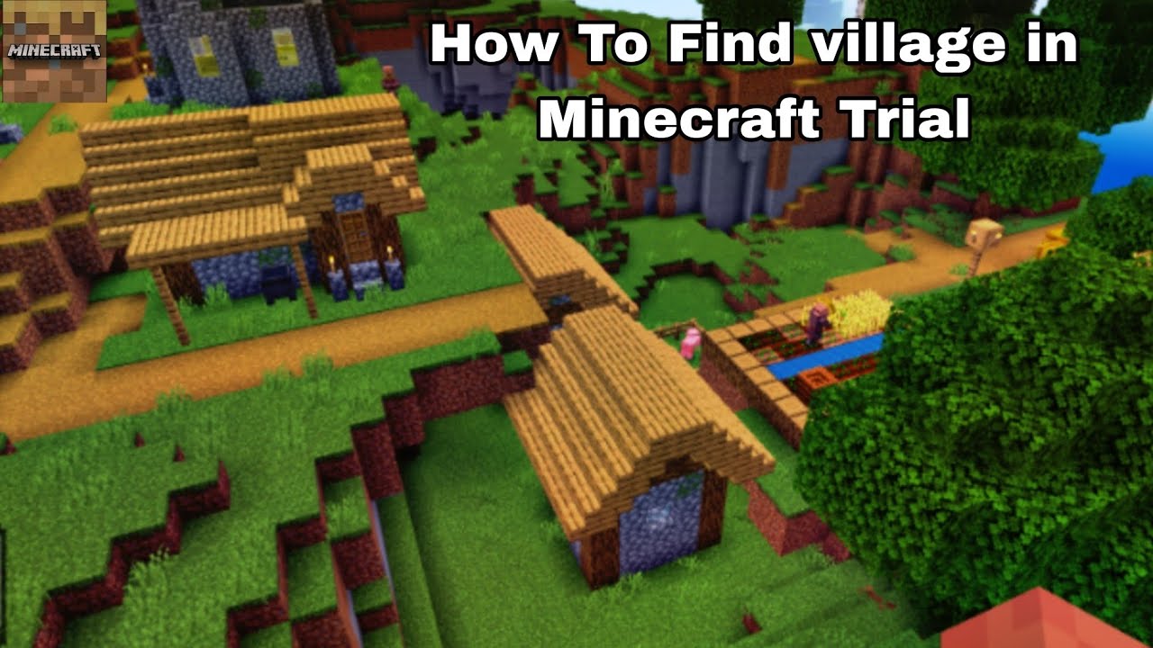 How To Find Village in Minecraft Trial #minecraft #viral #gaming # ...