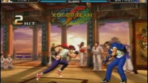 2002 UM - YURI SAKAZAKI CHAIN + DM COMBO - KOF-BR IMAGE COMBOS