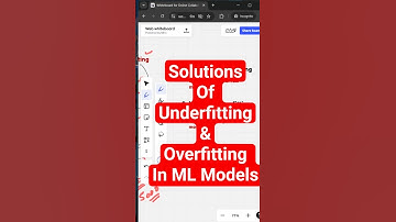 Underfitting & Overfitting Solutions in Machine Learning models | Explained Simply #shorts