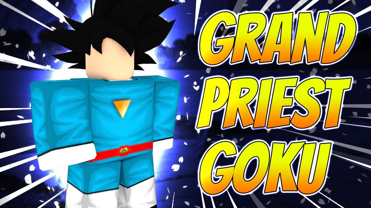 Ultra Instinct Grand Priest Goku Dragon Blox Ultimate Roblox Builds Atlaszero Youtube - t shirt roblox goku ultra instinto