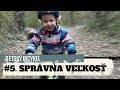 Veľkosť detského bicykla