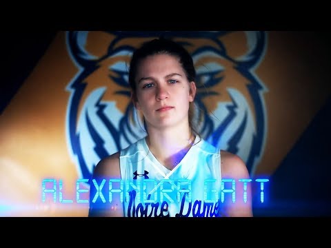 Cat Fight 2018 Game Entrance - Notre Dame Belmont Basketball