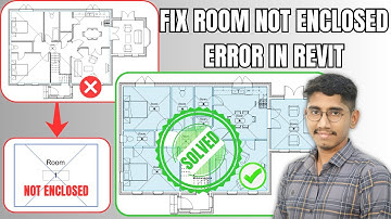 Fix Room Not Enclosed Error in Revit