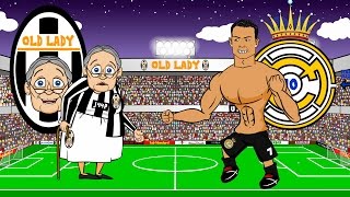 🏆JUVENTUS vs REAL MADRID 2-1🏆 (Parody Champions League Semi-final 2015 Goals Highlights)(Watch Ronaldo vs The Old Lady! Will Tevez and Morata appear? ⚽️Subscribe to 442oons: http://bit.ly/442oonsSUB⚽   More 442oons videos: ..., 2015-05-06T18:04:19.000Z)