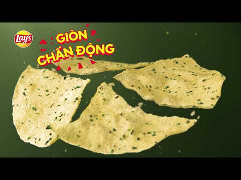 LAY'S GIÒN CHẤN ĐỘNG, ĐẬM VỊ TẢO BIỂN NORI! (MIỀN NAM)
