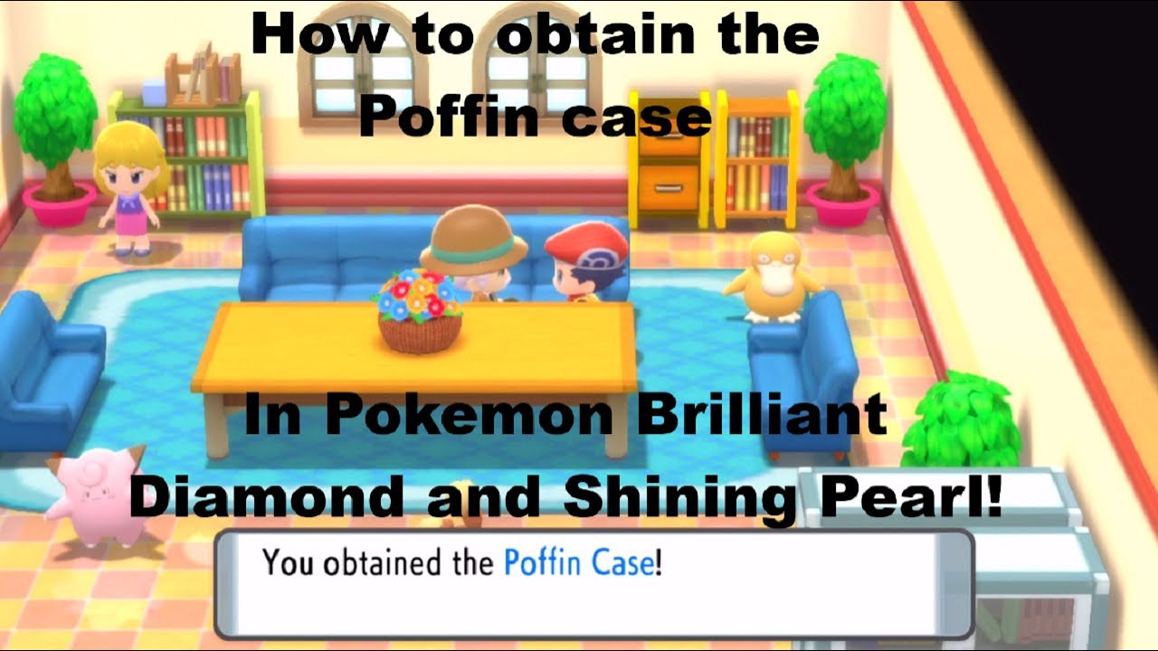 How to obtain the Poffin Case in Pokemon Brilliant Diamond and Shining  Pearl! - YouTube