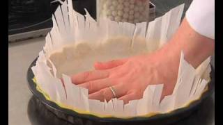 Technique de cuisine : Cuire à blanc un fond de tarte 