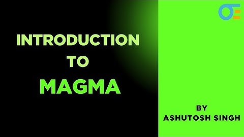 Introduction to Magma | lecture 1 | EXNODS | Ashutosh Singh
