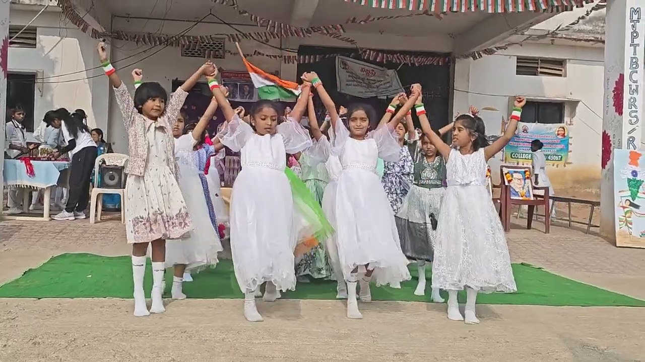 Republic day celebration # 5th class angels🥰🥳🎊