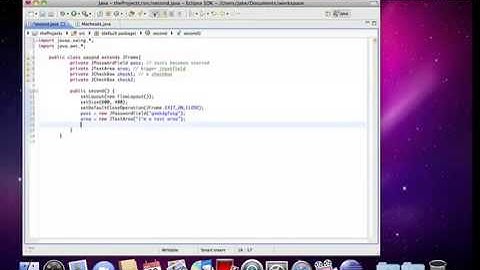 Java GUI Lesson 5   Three more swing components