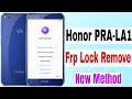 Honor 8 Lite PRA-LA1 Frp Unlock Bypass Google Lock New Method 2019