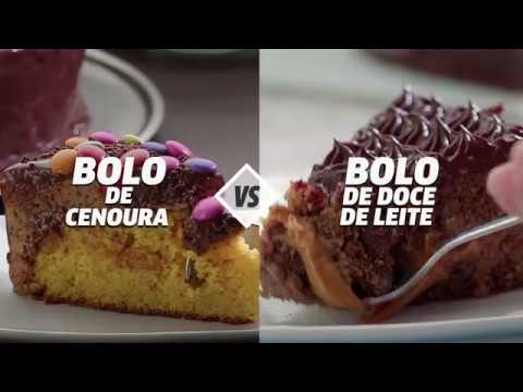 AS MELHORES RECEITAS DE BOLO: BOLO DE CENOURA E BOLO DE DOCE DE LEITE