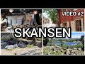 Skansen: медведи, лоси, олени, тюлени и стеклодувная. Наша прогулка. Часть 2.