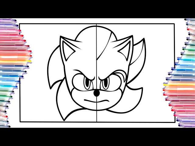 Desenho de super shadow pintado e colorido por Usuário não registrado o dia  15 de Junho do 2020