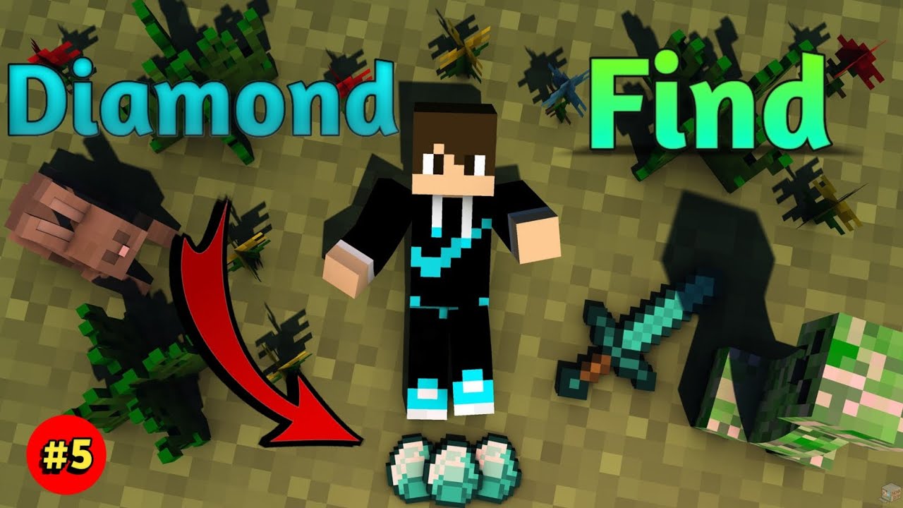 Diamond Find in Minecraft Survival 😱 [Part 5]