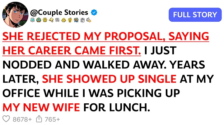 She Rejected My Proposal, Saying Her Career Came First. I Just Nodded And Walked Away. Years Later