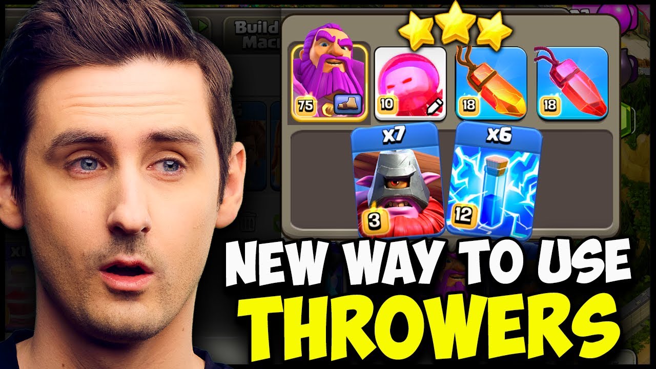 Insane NEW Way to Use Throwers Using Life & Rage Gem on Warden!!